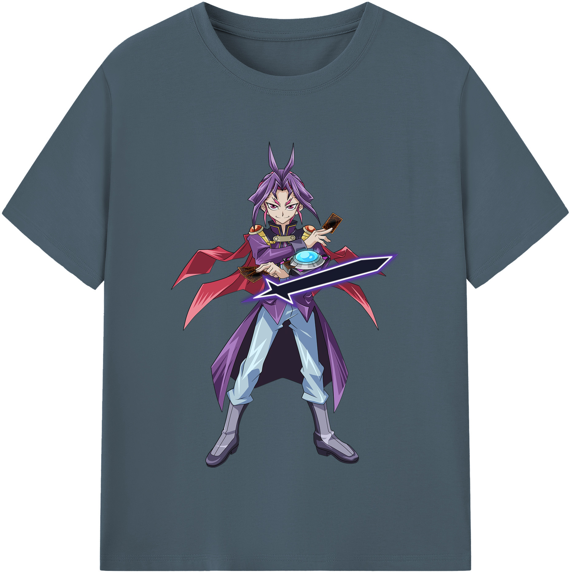 （画像用） 遊☆戯☆王 Yu-Gi-Oh! 綿100％半袖Tシャツ（フロントプリント）